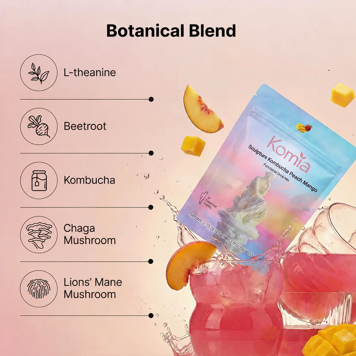 Korean Debloat Kombucha